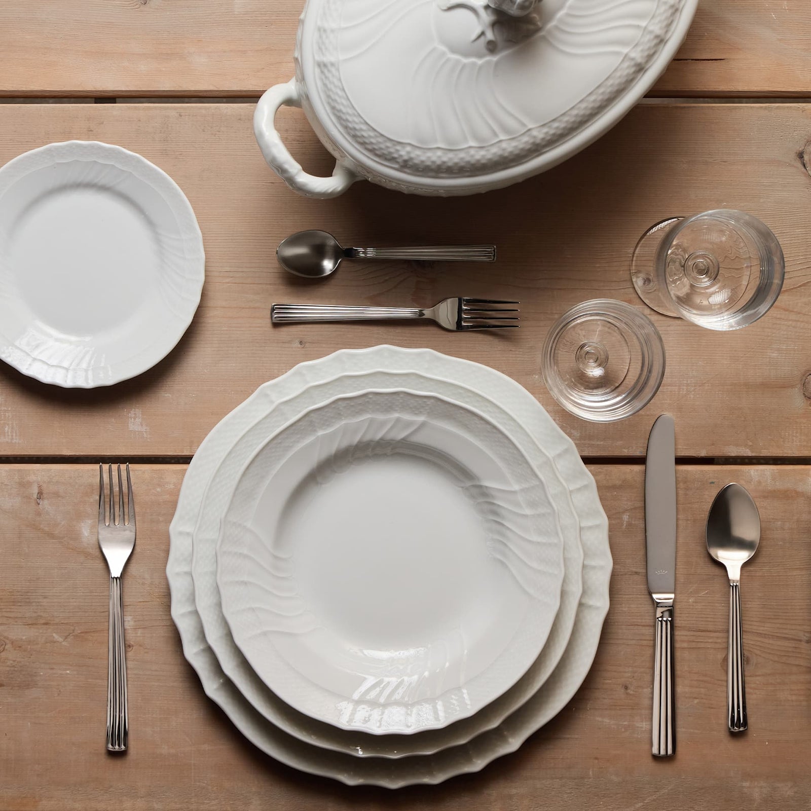Mesa y cocina