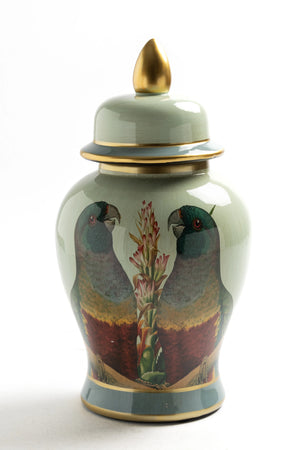 Jarrón decorativo Macaw