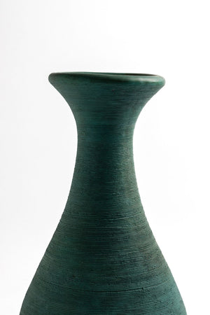 Jarrón verde Esmeralda