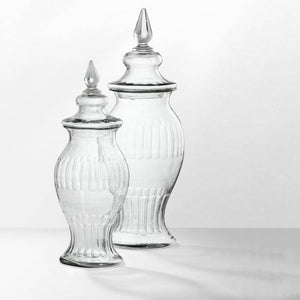Bombonera Decorativa de cristal L